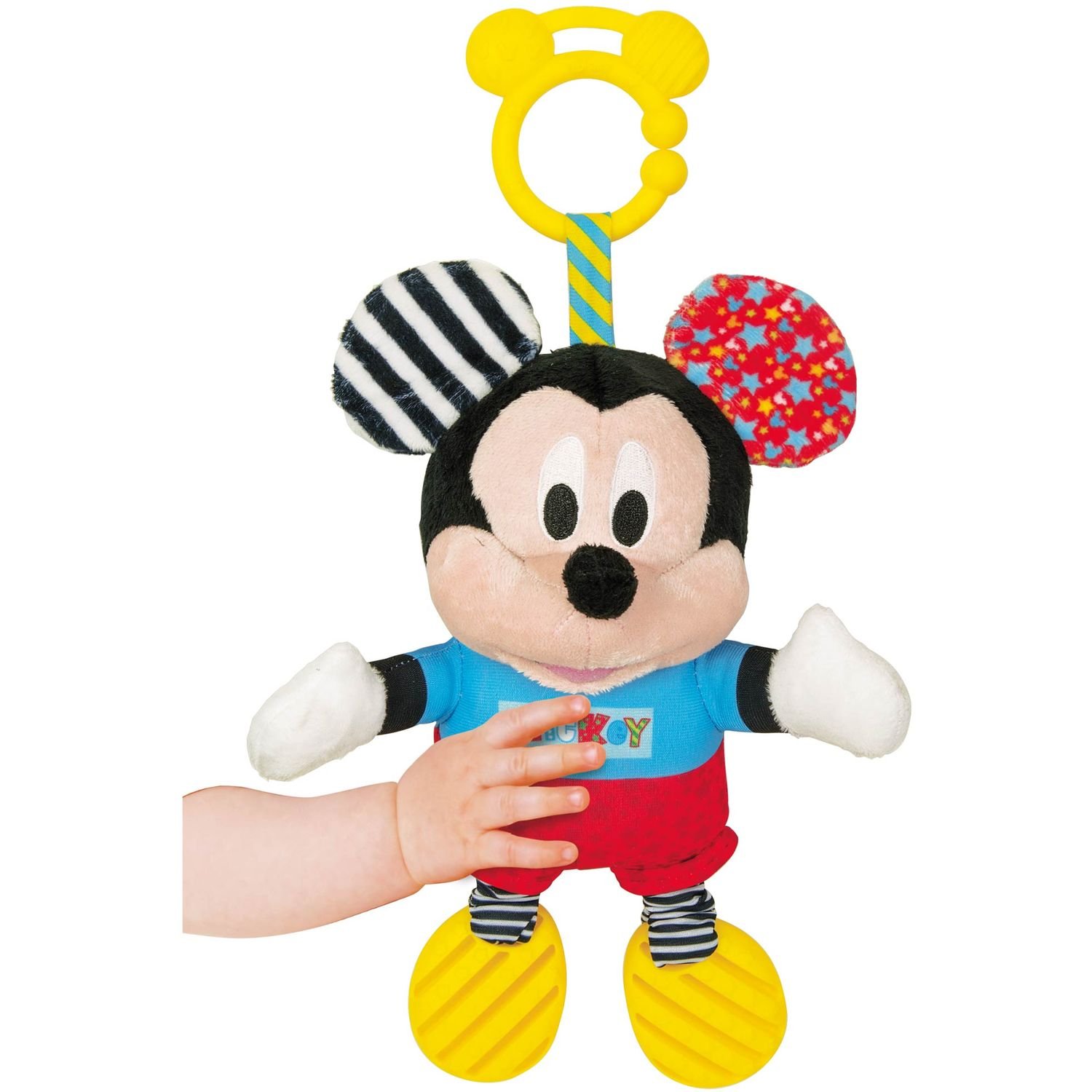 М'яка іграшка-підвіска на коляску Baby Clementoni Mickey Disney Baby (17165) - фото 3