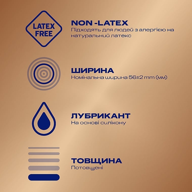 Презервативи із синтетичного латексу з силіконовою змазкою Durex Real Feel, натуральні відчуття, 3 шт. (5052197026689) - фото 2