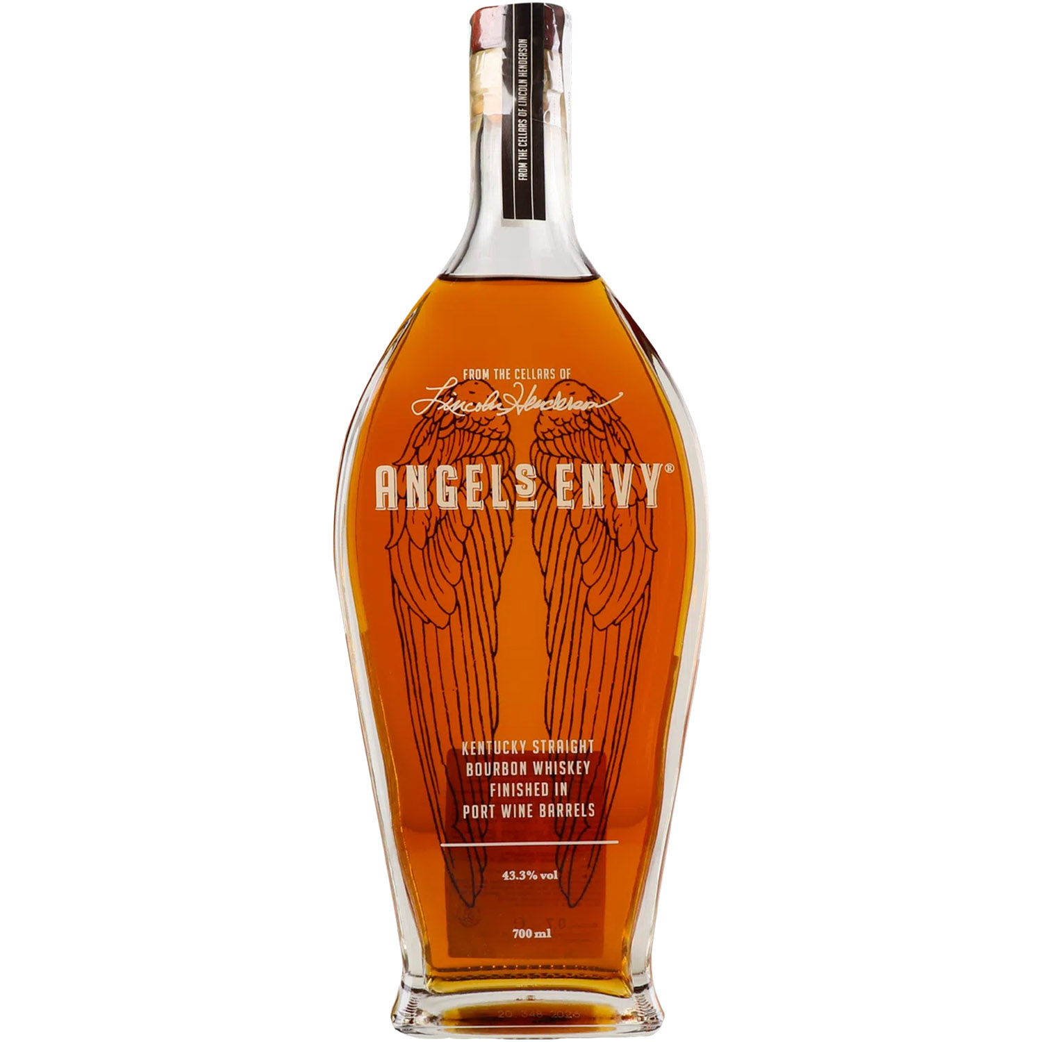 Віскі Angel's Envy Kentucky Straight Bourbon Whiskey Port Cask Finish 43.3% 0.7 л - фото 1