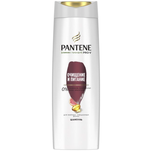 Шампунь Pantene Pro-V Очищение и питание, 400 мл - фото 1