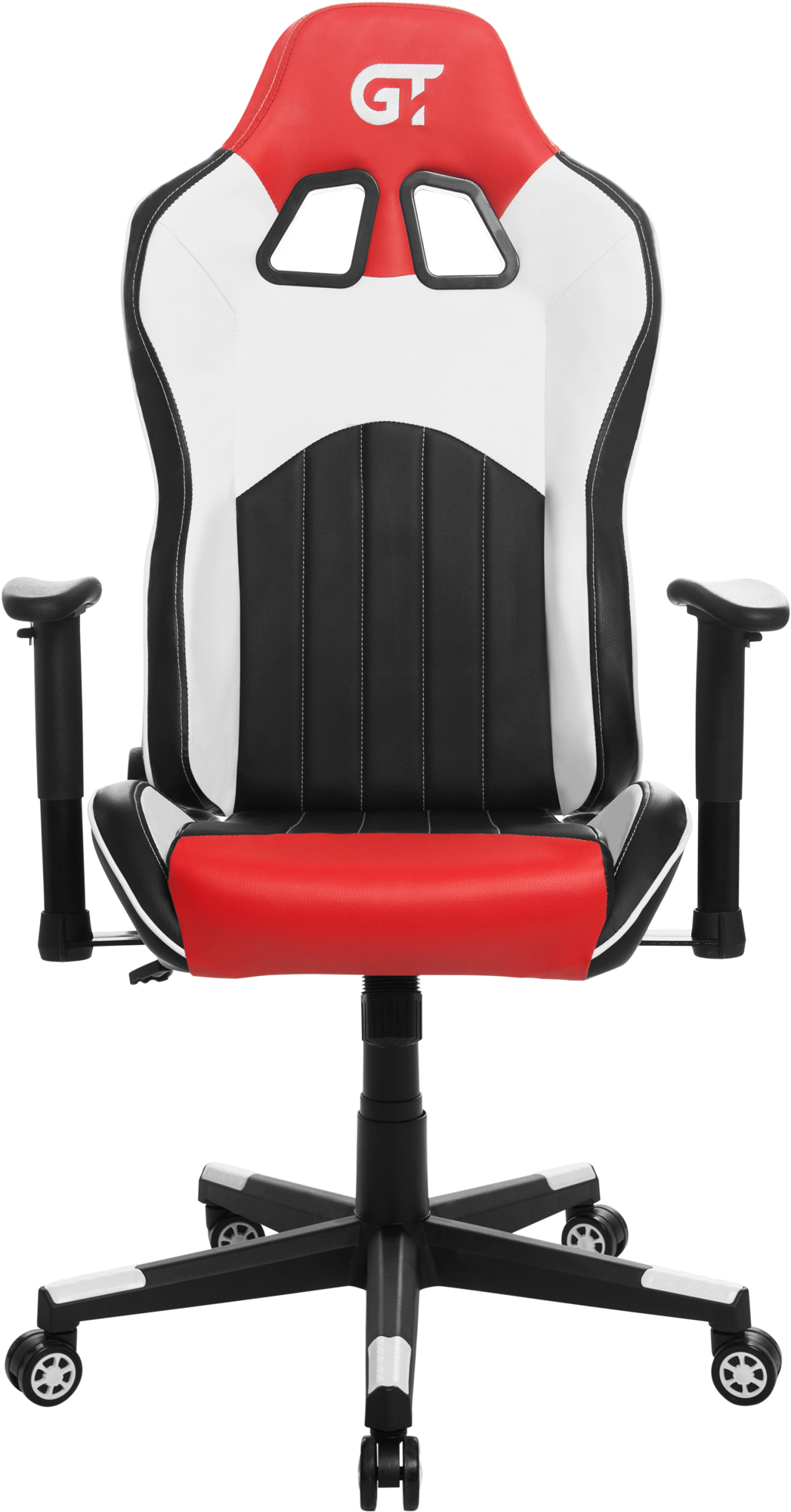 Геймерське крісло GT Racer чорне червоно-біле (X-5813 Black/Red/White) - фото 8