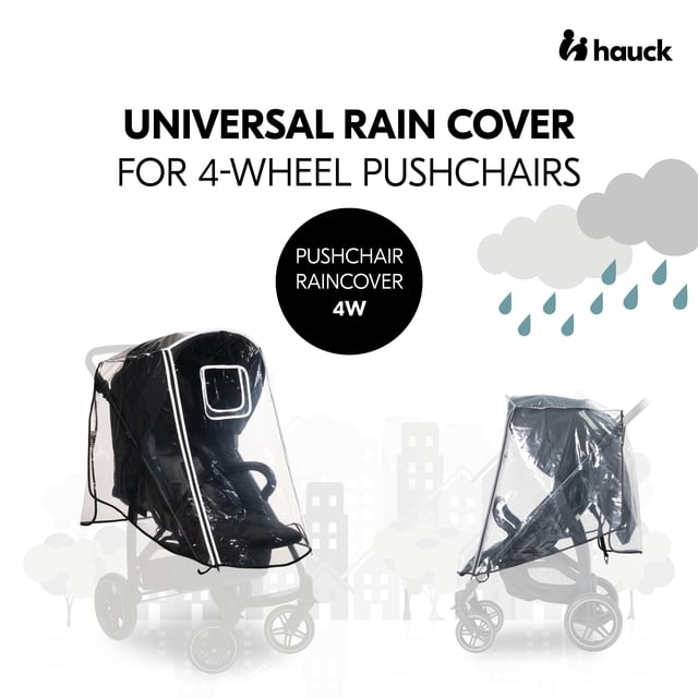 Дощовик Hauck Pushchair Raincover 4W (55077-9) - фото 7
