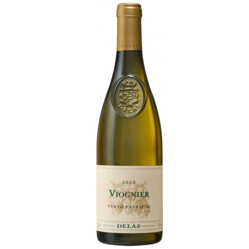 Вино Delas Vin du Pays d'Oc Viogner, белое, сухое, 0,75 л - фото 1