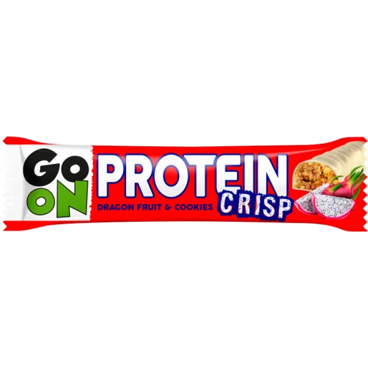 Батончик протеїновий Go On Nutrition Crisp Bar with Dragon Fruit 50 г - фото 1