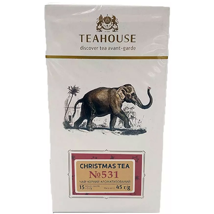 Чай порционный Teahouse Perfect Cup Christmas Teа №531, 15 шт. x 3 г - фото 1