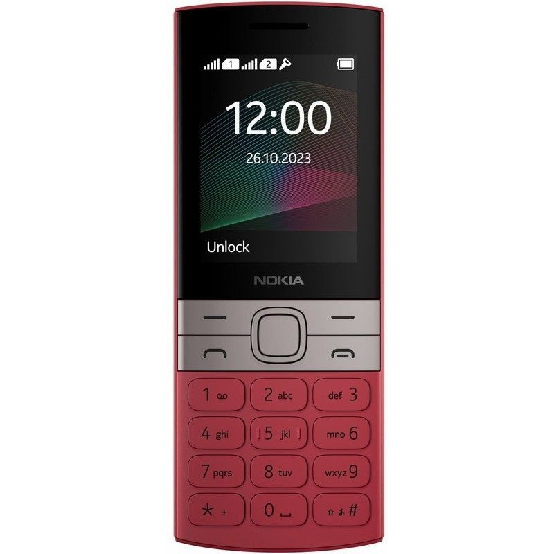 Мобильный телефон Nokia 150 Dual Sim 2023 Red (UA UCRF) - фото 1