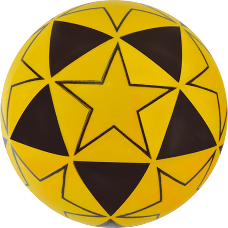 М'ячик дитячий футбольний гумовий Bambi 71 г жовтий (RB0688(Yellow)) - фото 1