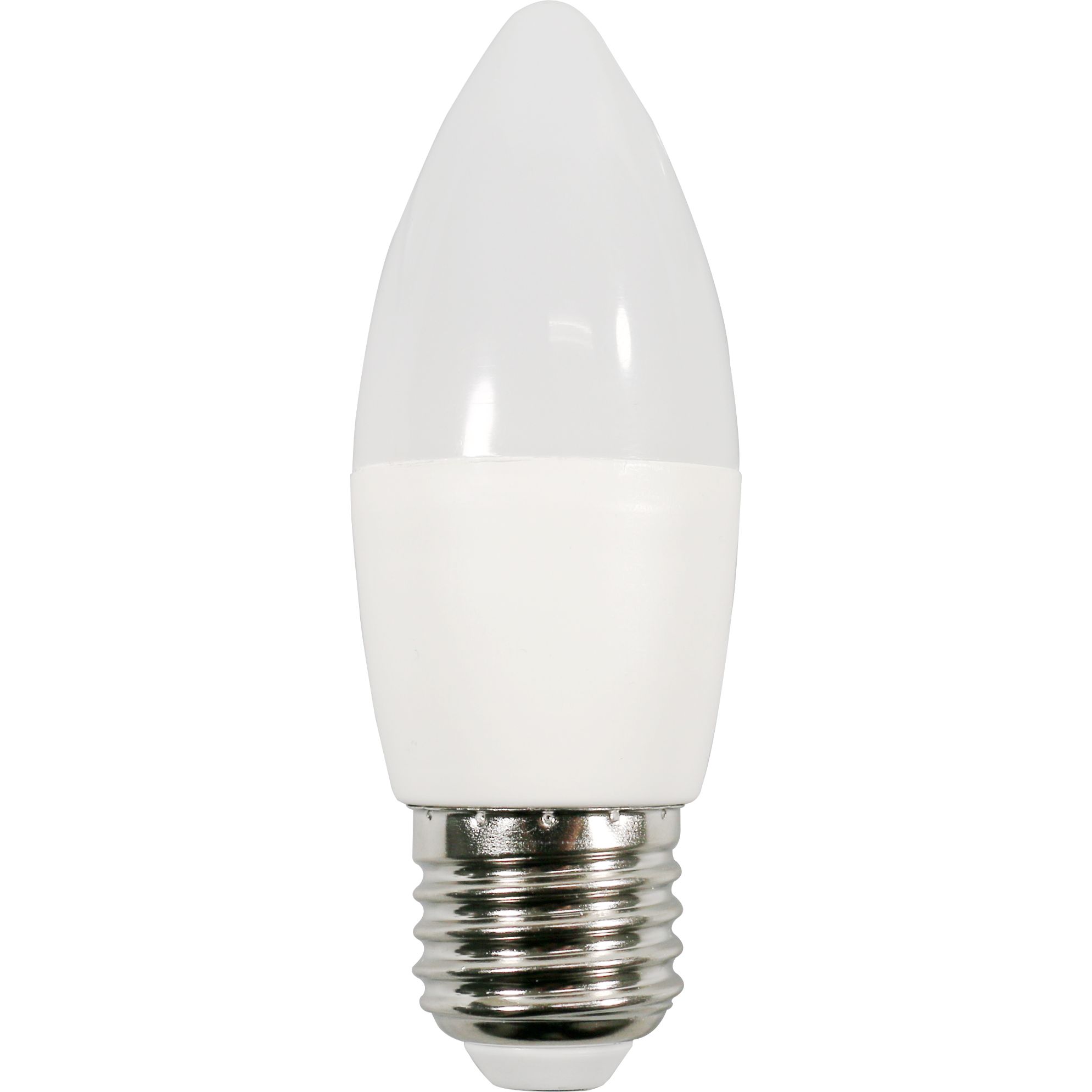 Photos - Light Bulb Лампа світлодіодна C37 8 Вт E27 4000K 640 Лм ~ 175-265 V (51-314-006)