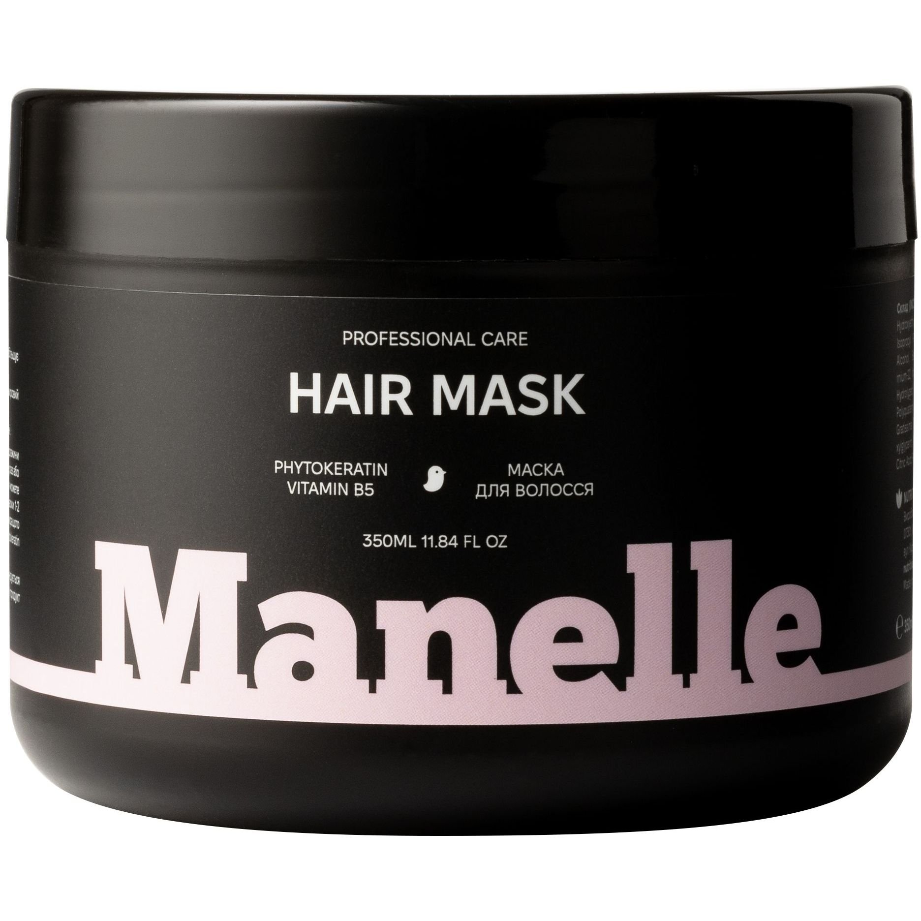 Маска для волос Manelle Рrofessional care Phytokeratin vitamin B5 350 мл - фото 1
