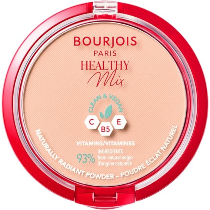 Компактная пудра Bourjois Healthy Mix, тон 003 (Rose Beige), 10 г - фото 1