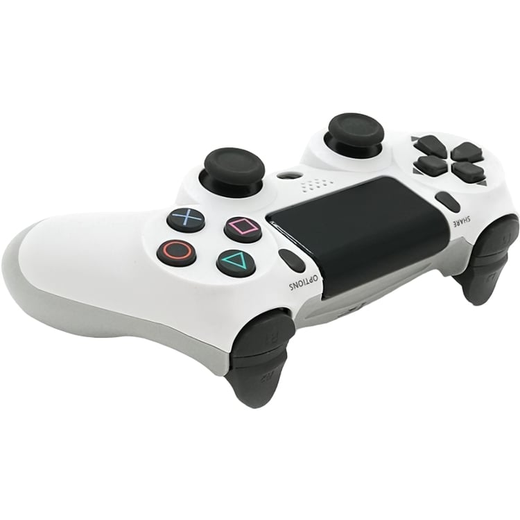 Геймпад джойстик Doubleshock Wireless PS4 Double Motor Vibration DualShock 4 White - фото 1