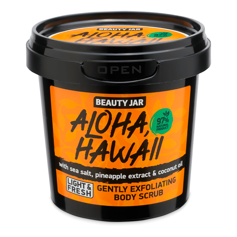 Делікатний скраб для тіла Beauty Jar Aloha Hawaii 200 г - фото 1