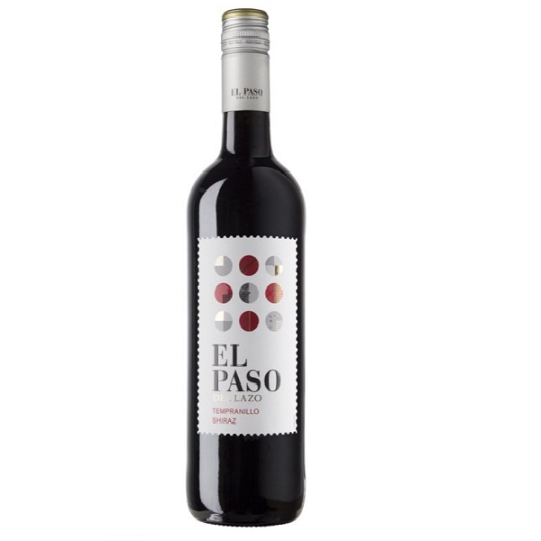 Вино El Paso del Lazo Tempranillo-Shiraz, червоне, сухе, 13%, 0,75 л - фото 1