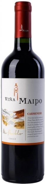 Вино Vina Maipo Mi Pueblo Carmenere червоне напівсухе, 0,75 л, 12,5% (556925) - фото 1