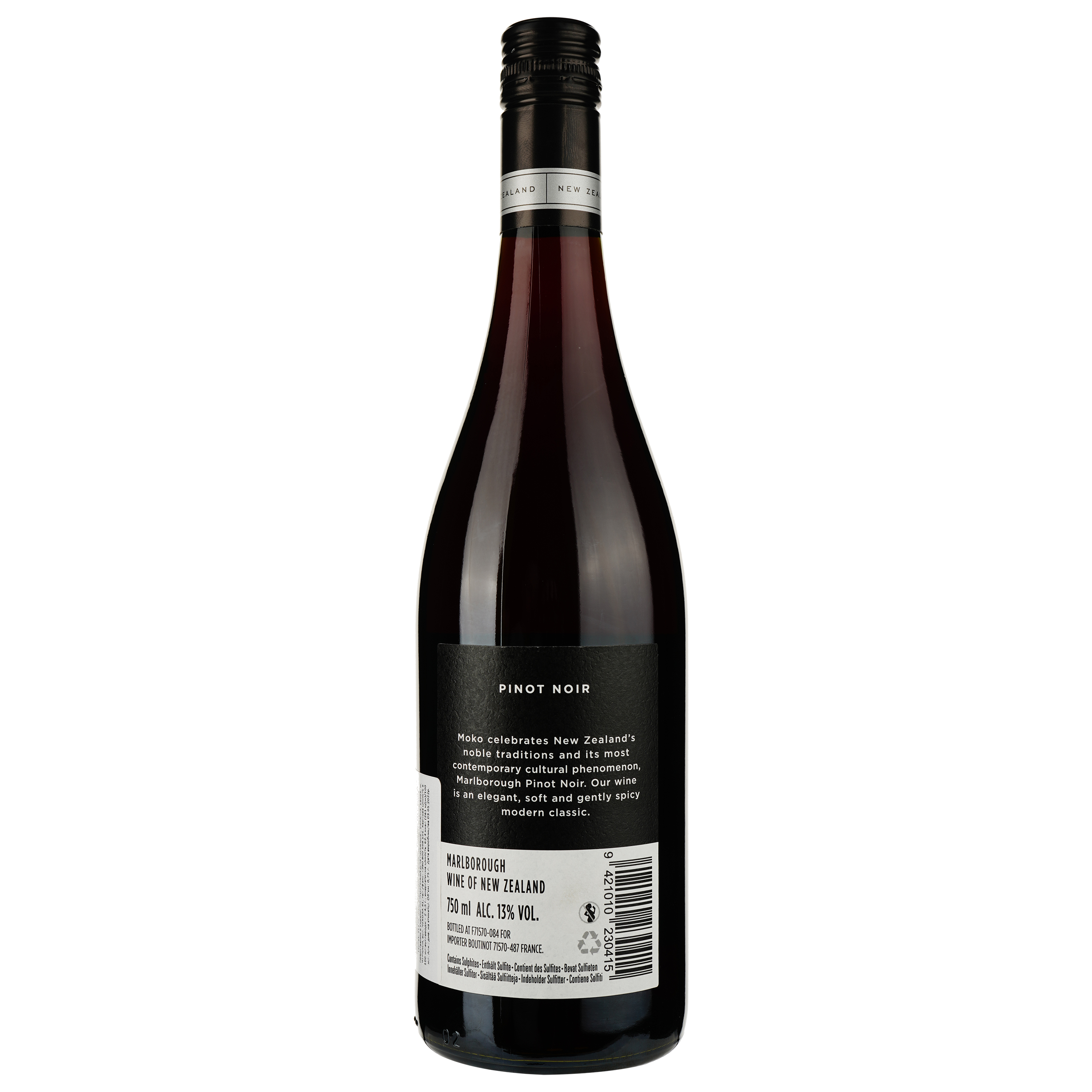 Вино Mоko Black Pinot Noir красное сухое 0.75 л - фото 2