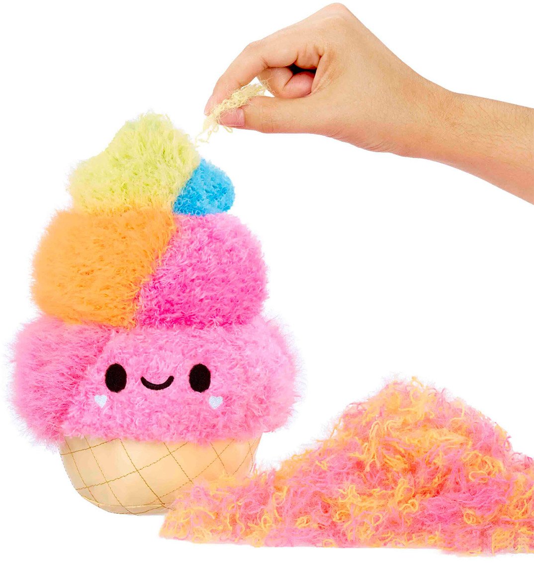 М'яка іграшка-антистрес Fluffie Stuffiez Пухнастий сюрприз Морозиво (593447-2) - фото 6