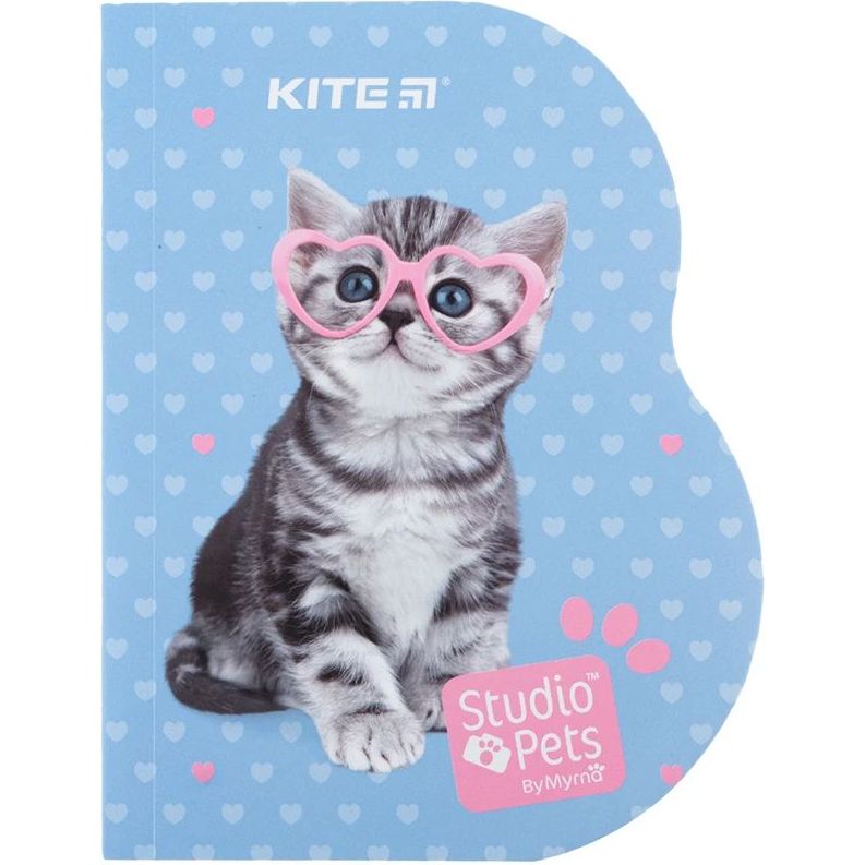 Блокнот Kite Studio Pets А6 у клітинку 60 аркушів (SP24-223) - фото 1