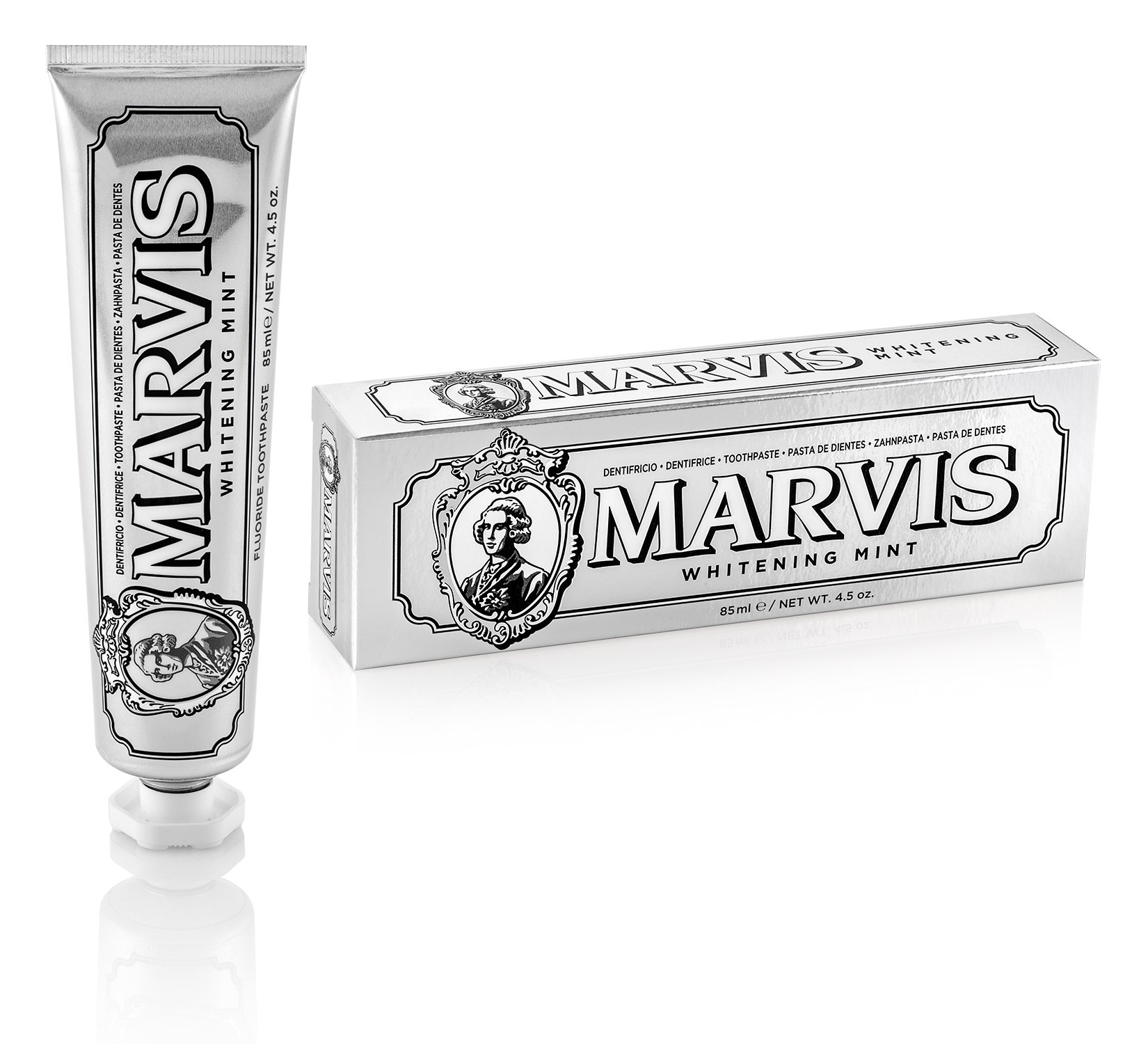 Зубная паста Marvis Отбеливающая мята, 85 мл - фото 1