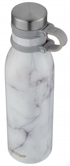 Термо-бутылка Contigo, 590 мл, белый дымчатый мраморный (2104548) - фото 2