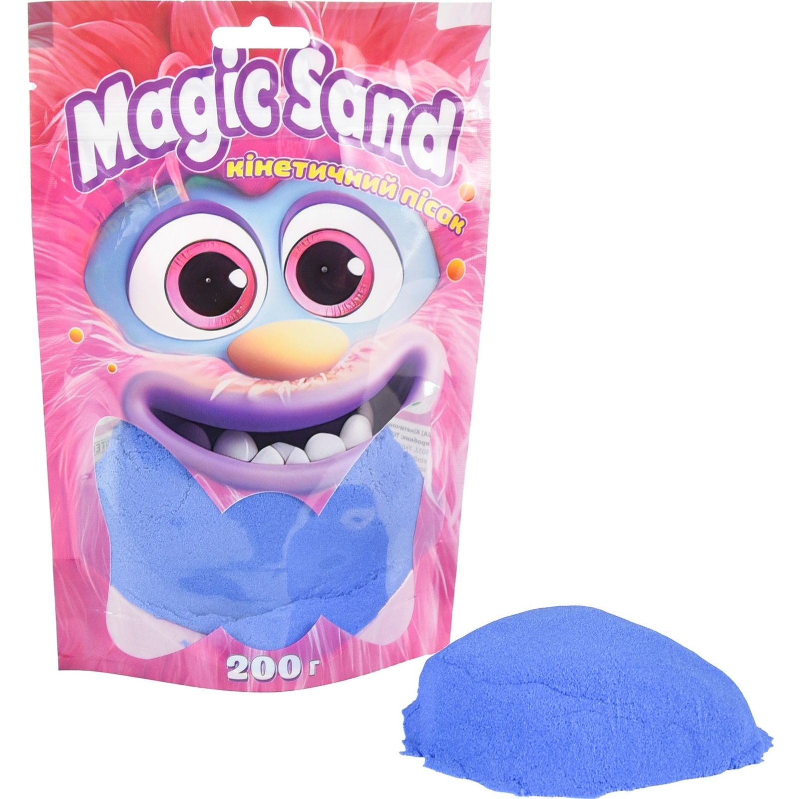 Кінетичний пісок Strateg Magic Sand синій 200 г (39401-9) - фото 1