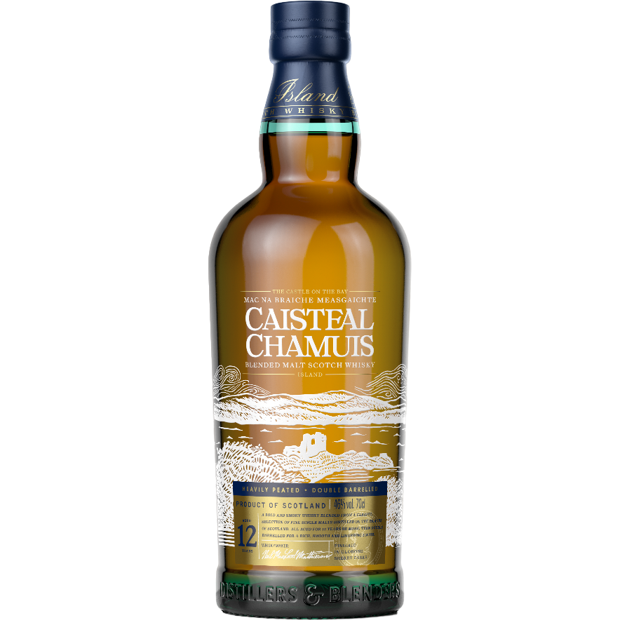 Віскі Caisteal Chamuis 12 yo Blended Malt Scotch Whisky, 46%, 0,7 л - фото 3