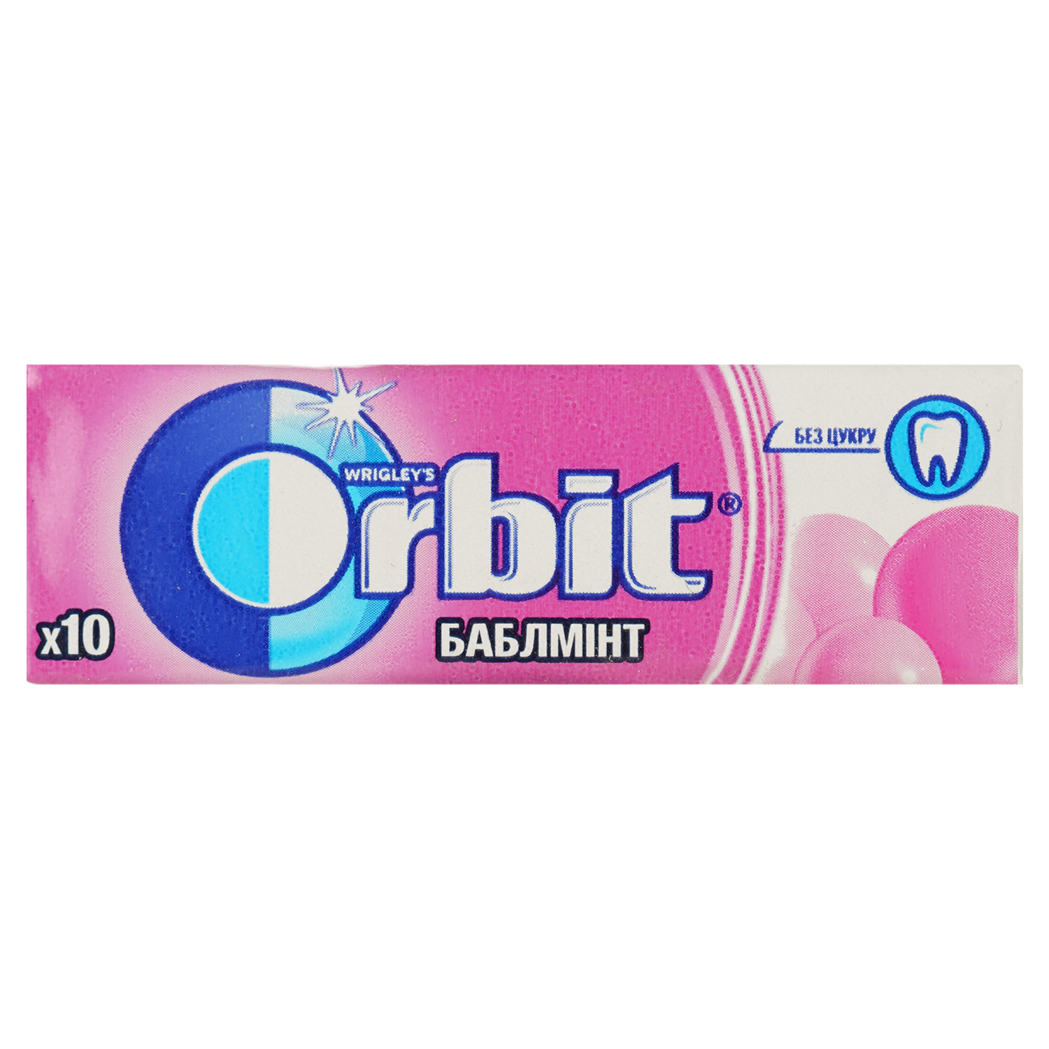 Гумка жувальна Orbit Bubblemint, 14 г (609133) - фото 1