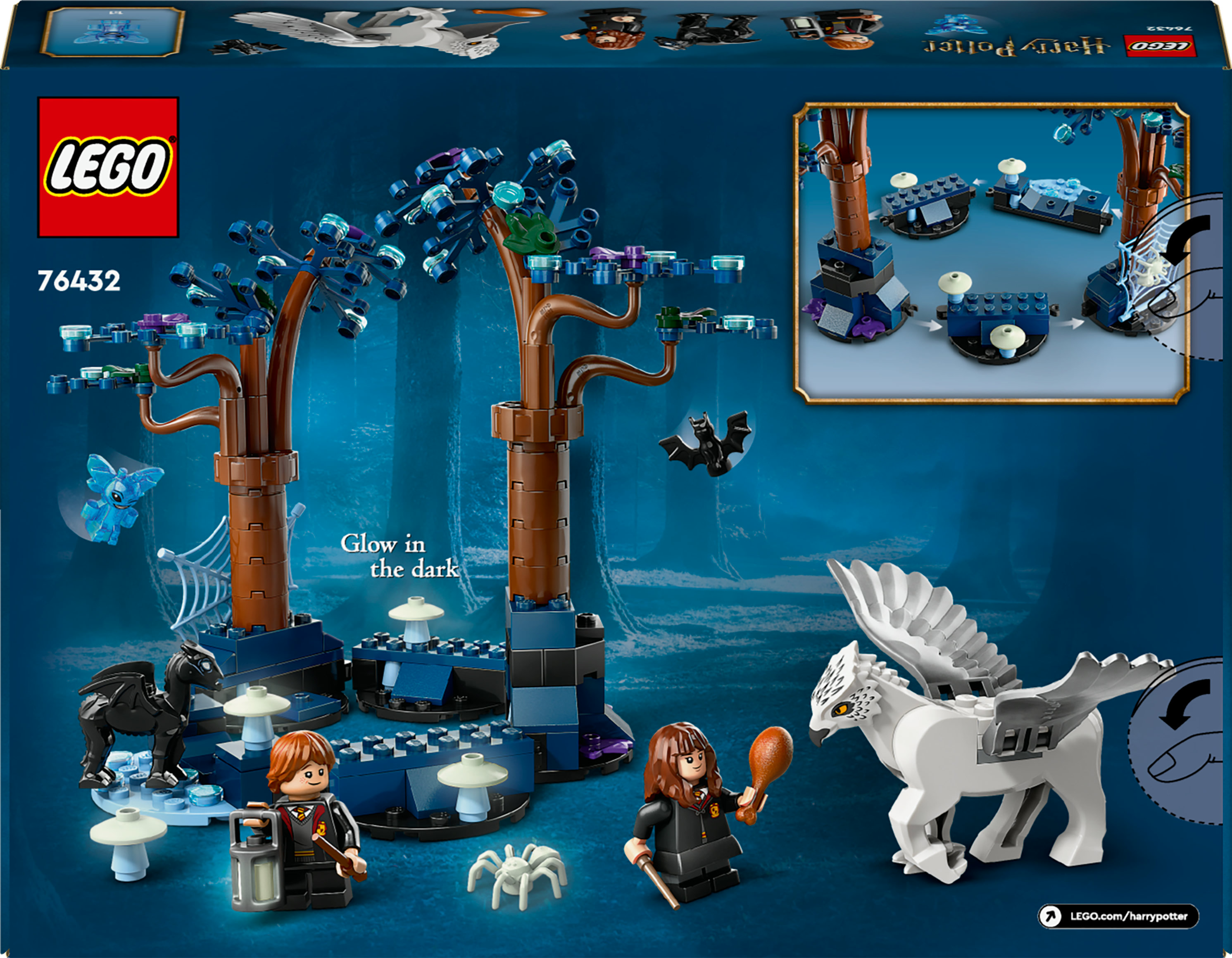 Конструктор LEGO Harry Potter Запретный лес: волшебные существа 172 детали (76432) - фото 9