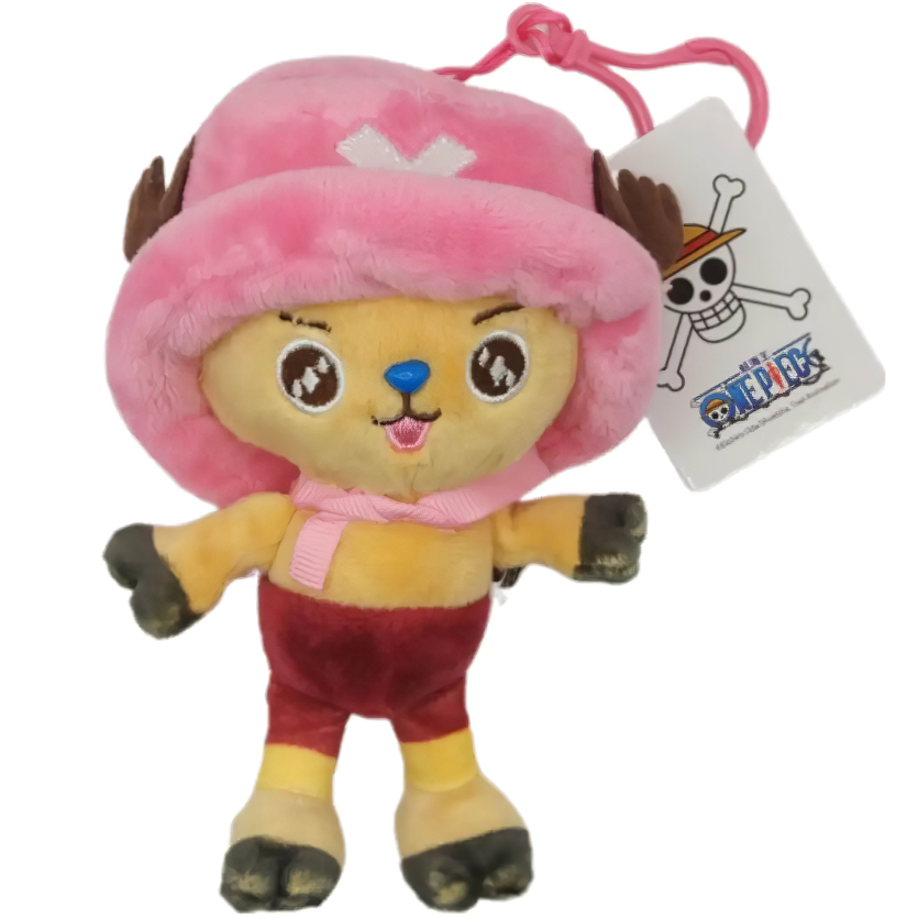 М'яка іграшка-брелок Tony Tony Chopper One Piece 12 см рожева (MDL TC 12 03) - фото 1