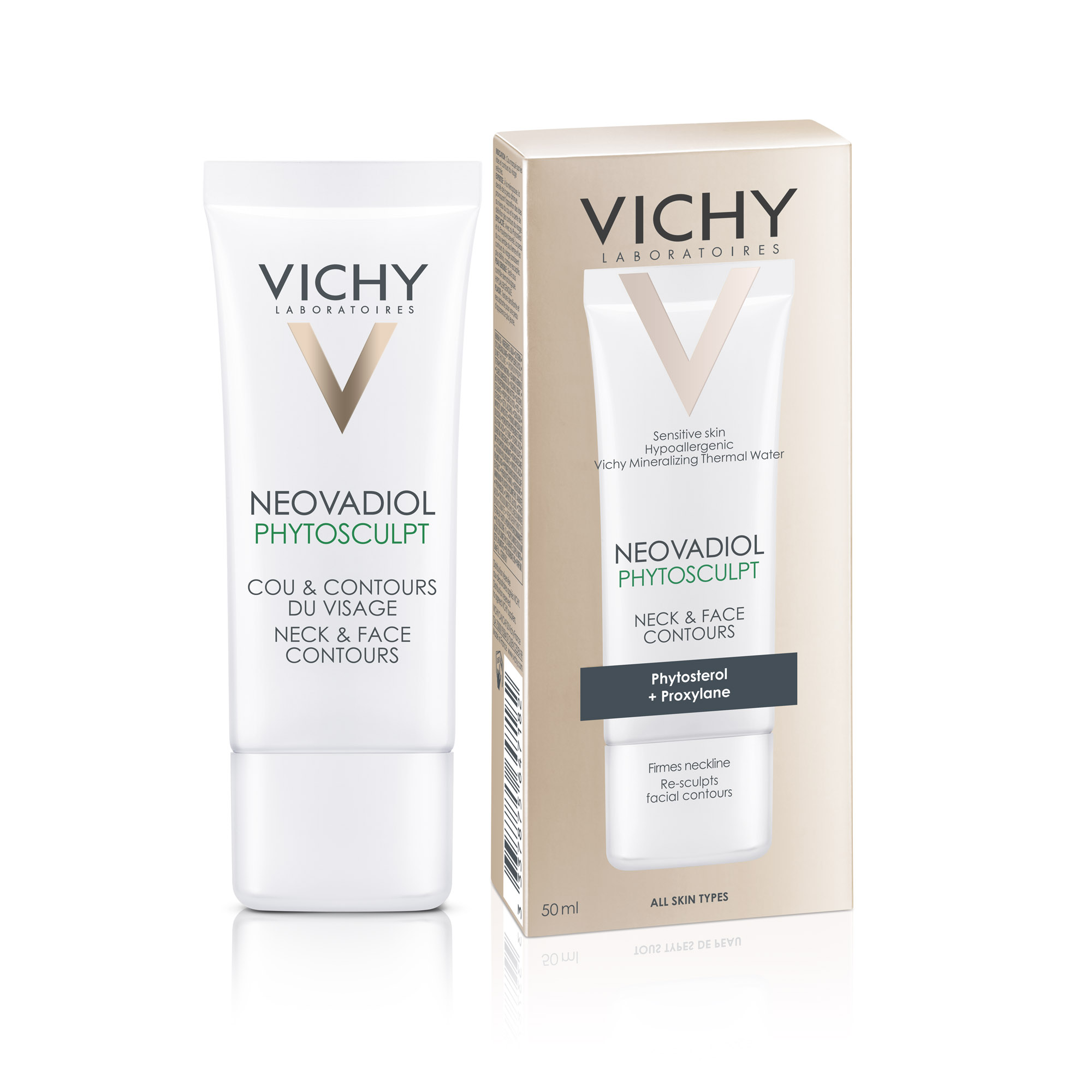 Антивіковий крем-догляд Vichy Neovadiol Phytosculpt, для зони шиї, декольте та овалу обличчя, 50 мл (MB136600) - фото 6