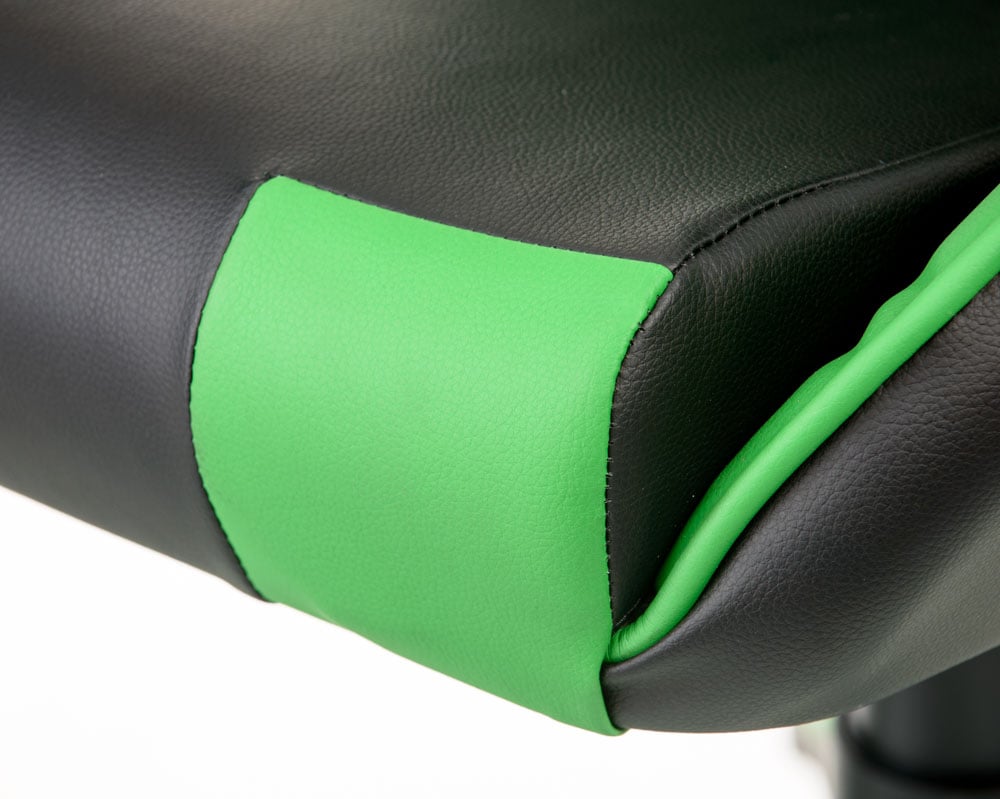 Геймерское кресло Special4you ExtremeRace черное с зеленым (E5623) - фото 16