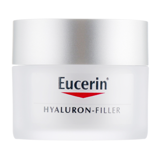 Денний крем проти зморшок Eucerin Hyaluron Filler, для сухої і чутливої шкіри, 50 мл - фото 1