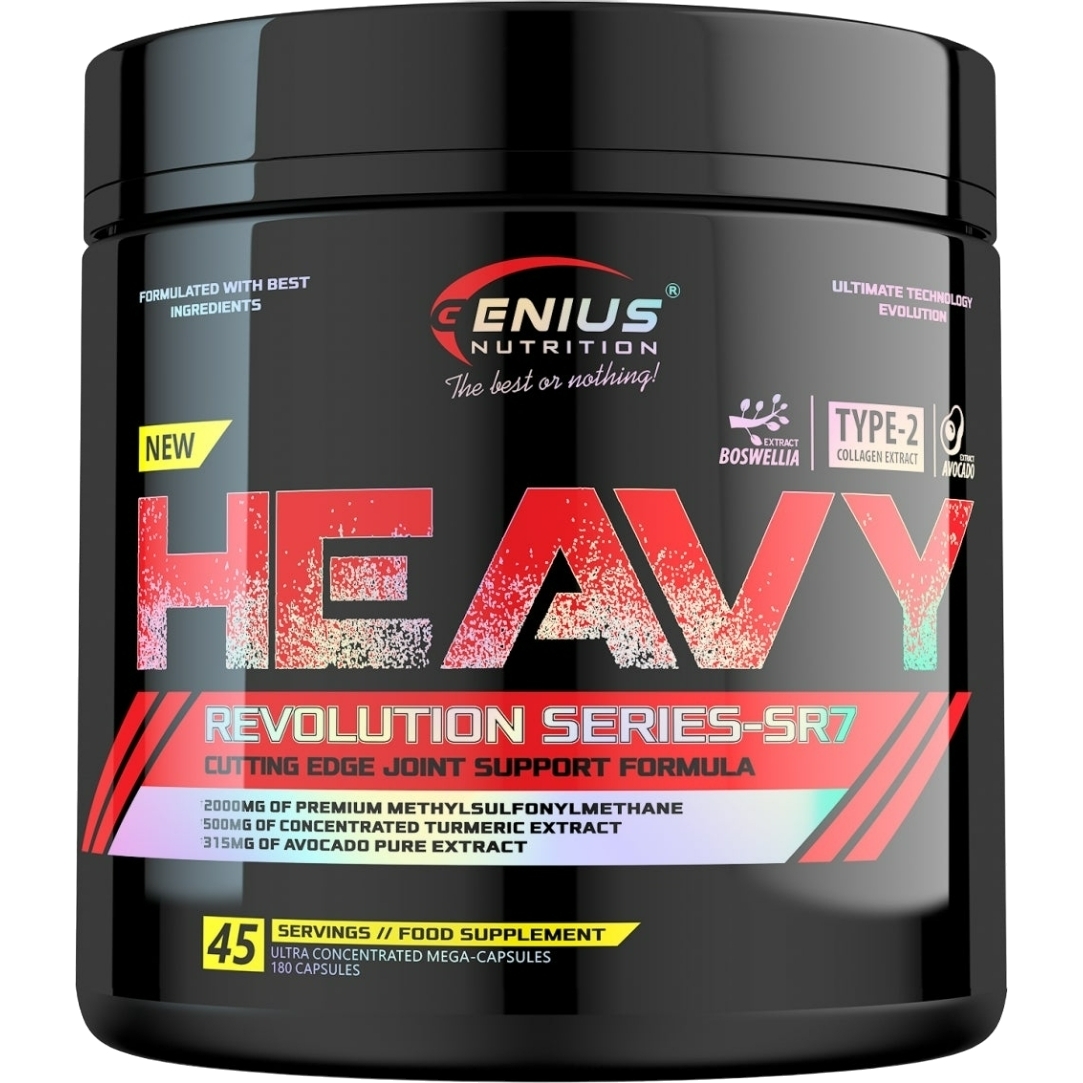 Для суставов и связок Genius Nutrition Heavy 180 капсул - фото 1