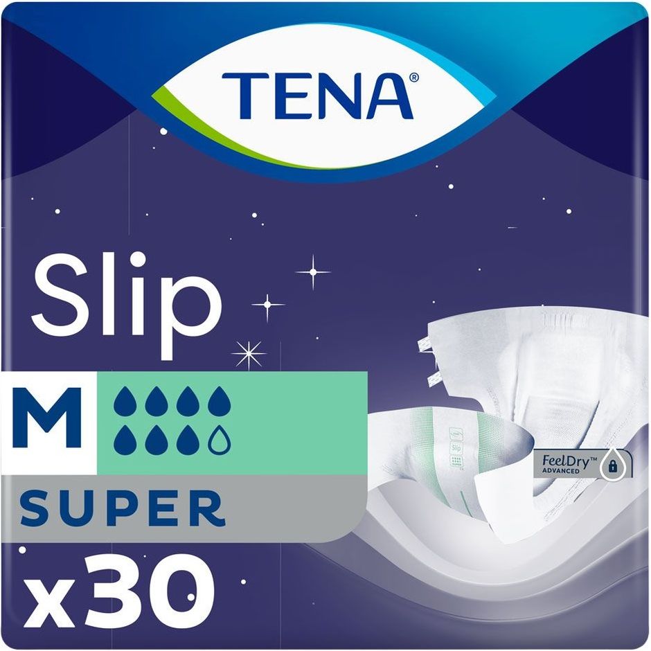 Підгузки для дорослих Tena Slip Super Medium 30 шт. - фото 1