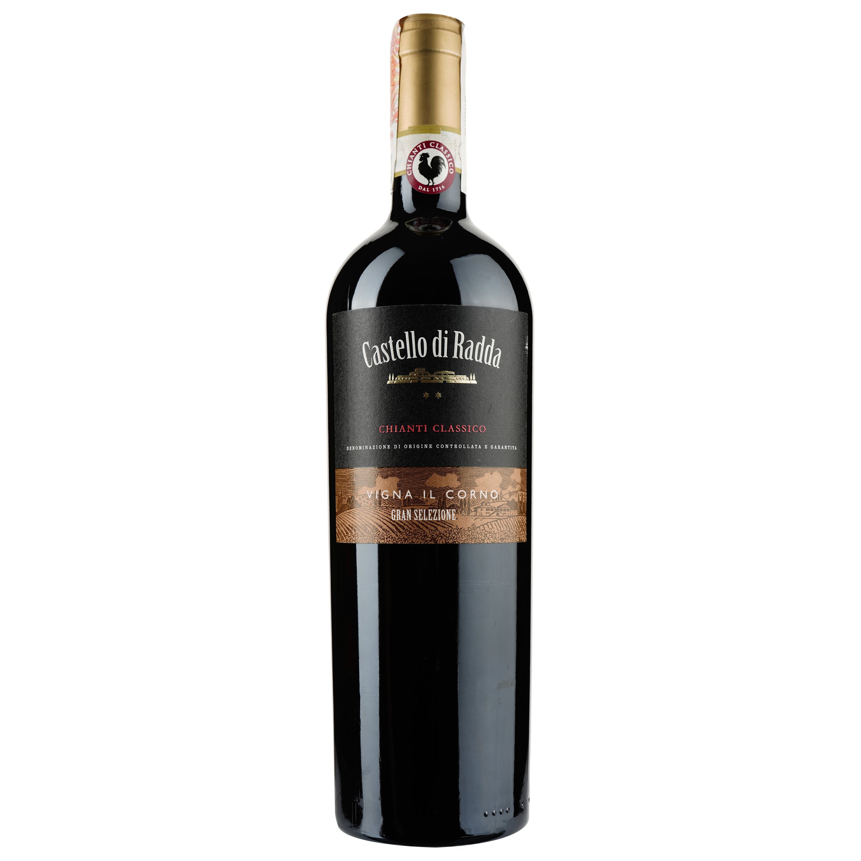Вино Castello di Radda Chianti Classico Gran Selezione Vigna il Corno 2015 DOCG, 15%, 0,75 л (871179) - фото 1
