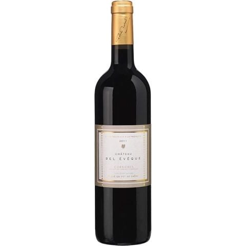 Вино Vins de Pierre Richard Chateau Bel Eveque Corbiéres, красное, сухое, 0,75 л - фото 1