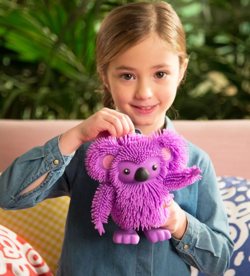 Интерактивная игрушка Jiggly Pup Зажигательная Коала, фиолетовая (JP007-PU) - фото 4