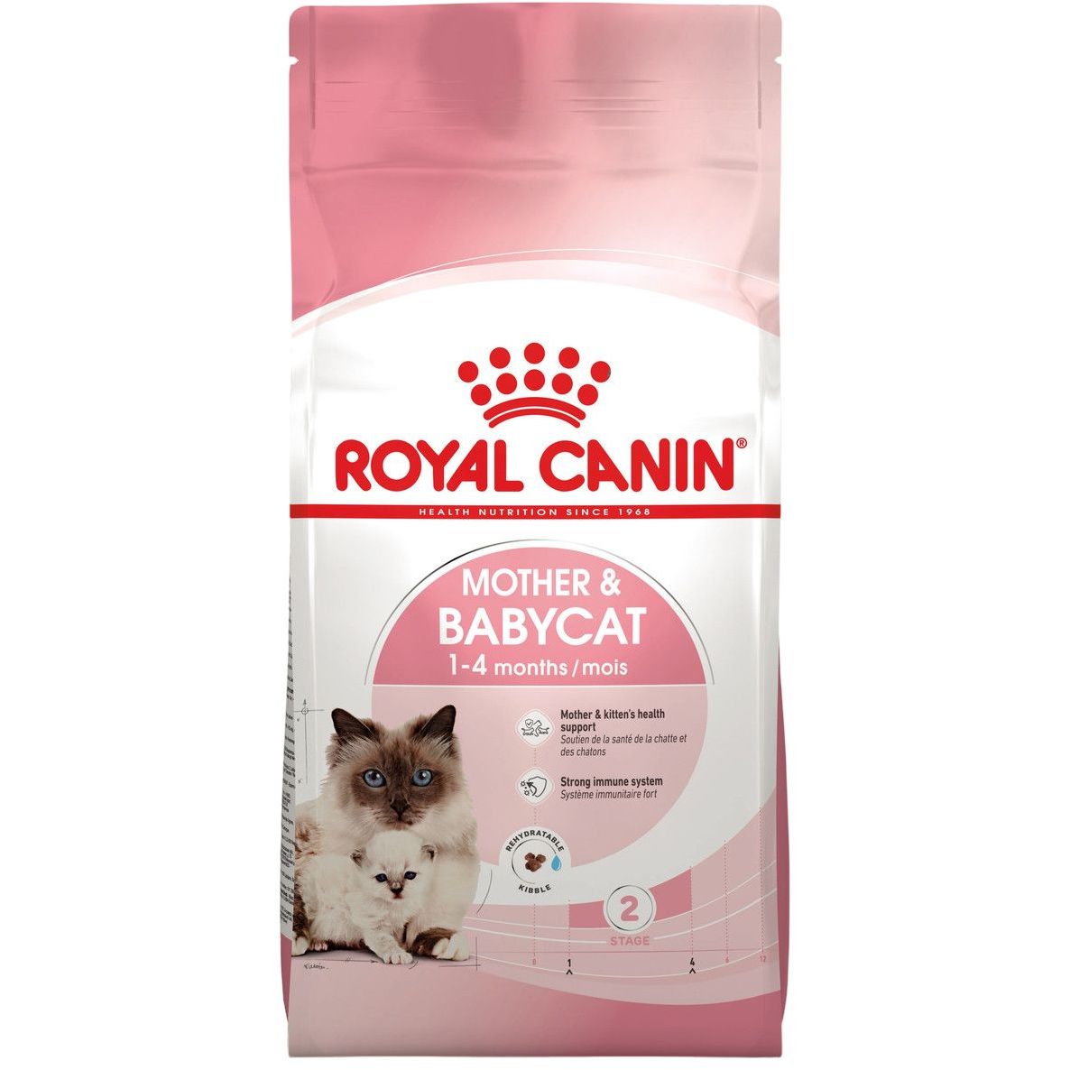 Сухой корм для котят Royal Canin Mother and Babycat, мясо птицы и рис, 2 кг - фото 1