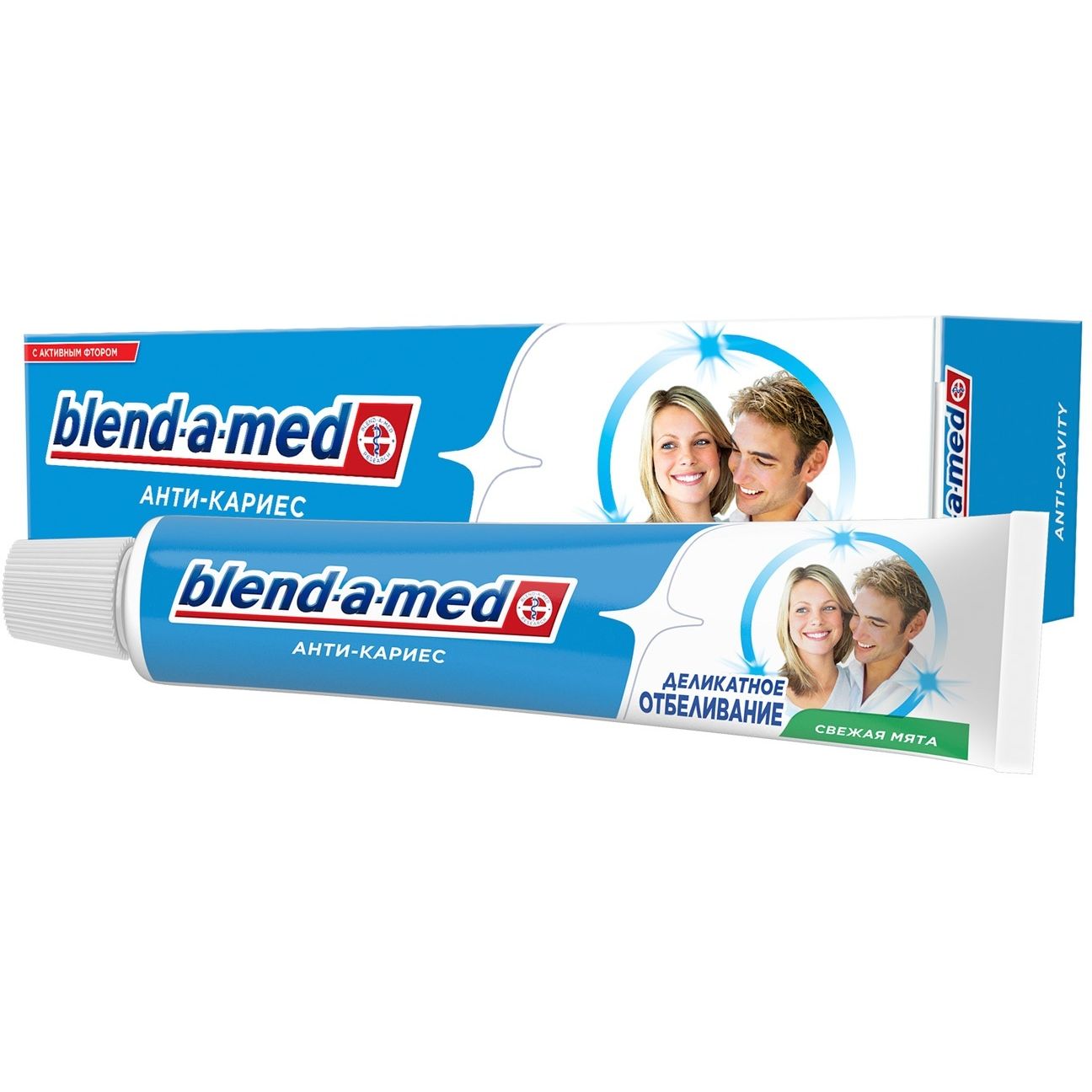 Зубная паста Blend-a-med Анти-кариес Свежая мята 100 мл - фото 1