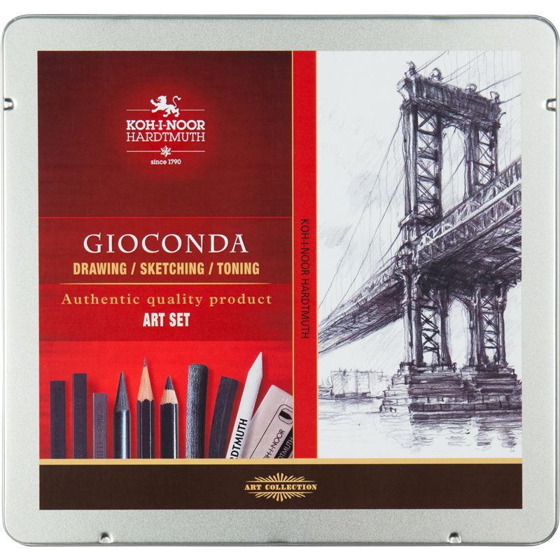 Набір художній Koh-i-Noor Gioconda 23 предмети (8898). - фото 2