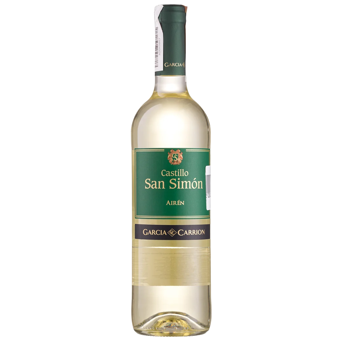 Вино Castillo San Simon Airen, біле, сухе, 11%, 0,75 л (27254) - фото 1