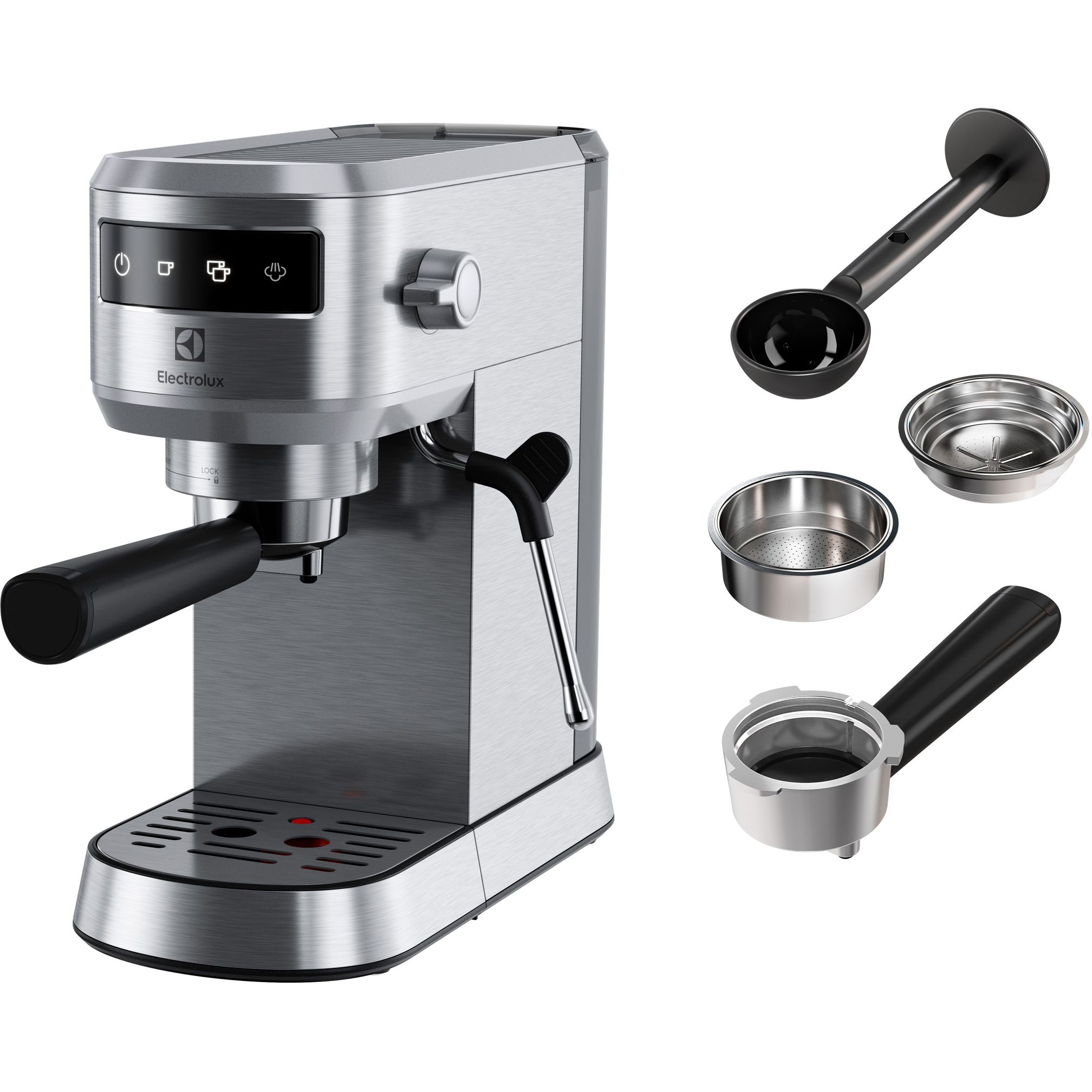 Кофеварка эспрессо Electrolux Explore 6 Manual Espresso E6EC1-6ST - фото 1