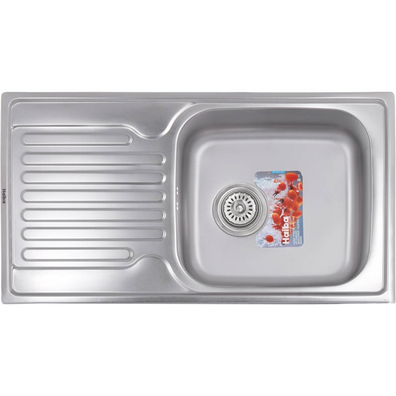 Кухонна мийка Haiba 78x43 см Satin (HB0566) - фото 1