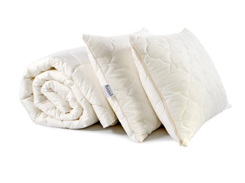 Одеяло с подушками Lotus Home Cotton Extra, евростандарт, молочное (svt-2000022304139) - фото 2