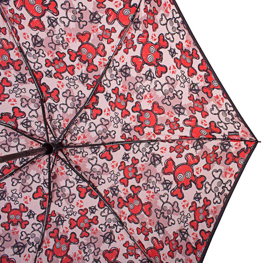 Женский складной зонтик полный автомат Nex 95 см розовый - фото 3