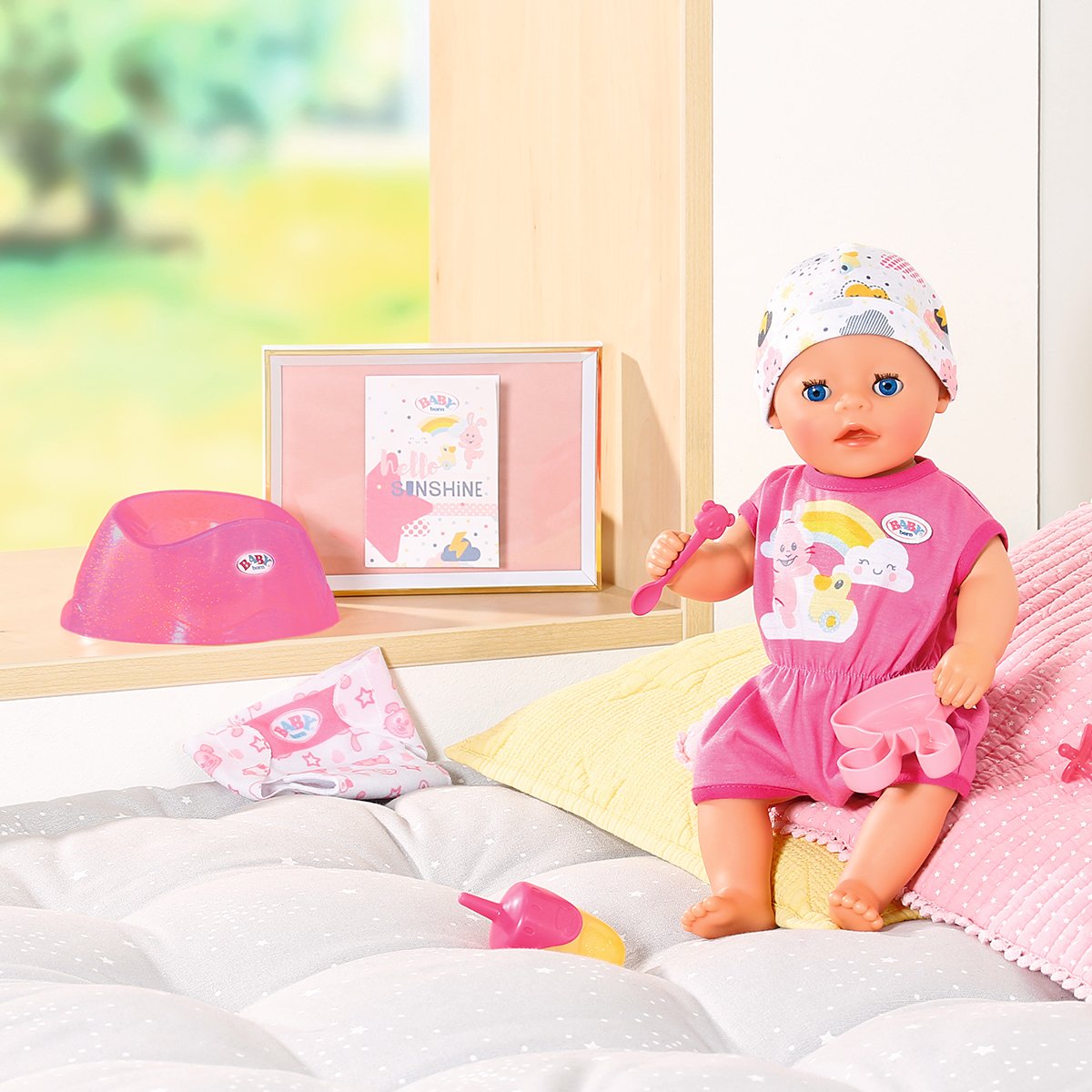 Кукла Baby Born Нежные объятия Милая Кроха, с аксессуарами, 36 см (827321) - фото 6