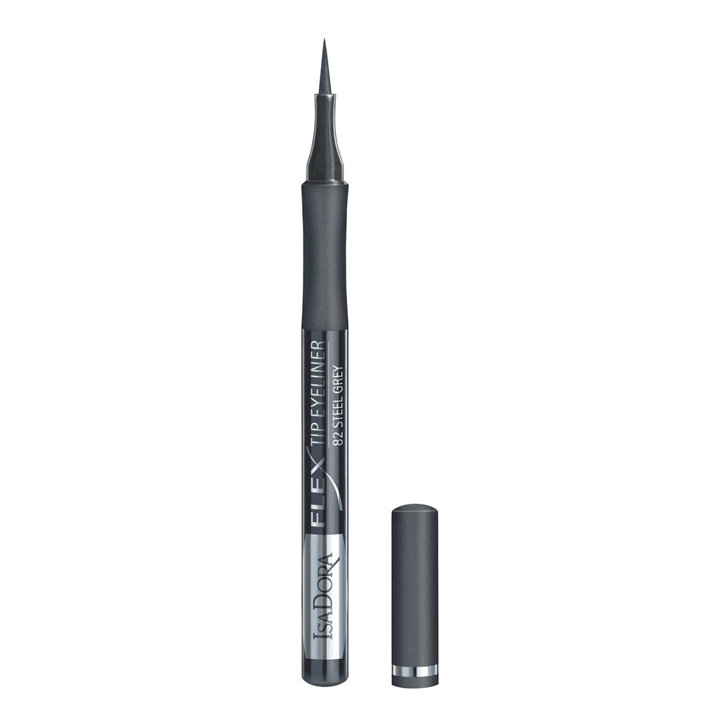 Підводка для очей IsaDora Flex Tip Eyeliner, відтінок 82 (Сталевий сірий), об`єм 1 мл (574893) - фото 1