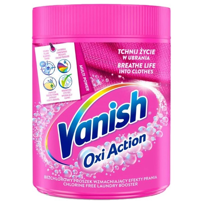 Средство для удаления пятен Vanish Oxi Action Gold, 470 г - фото 1