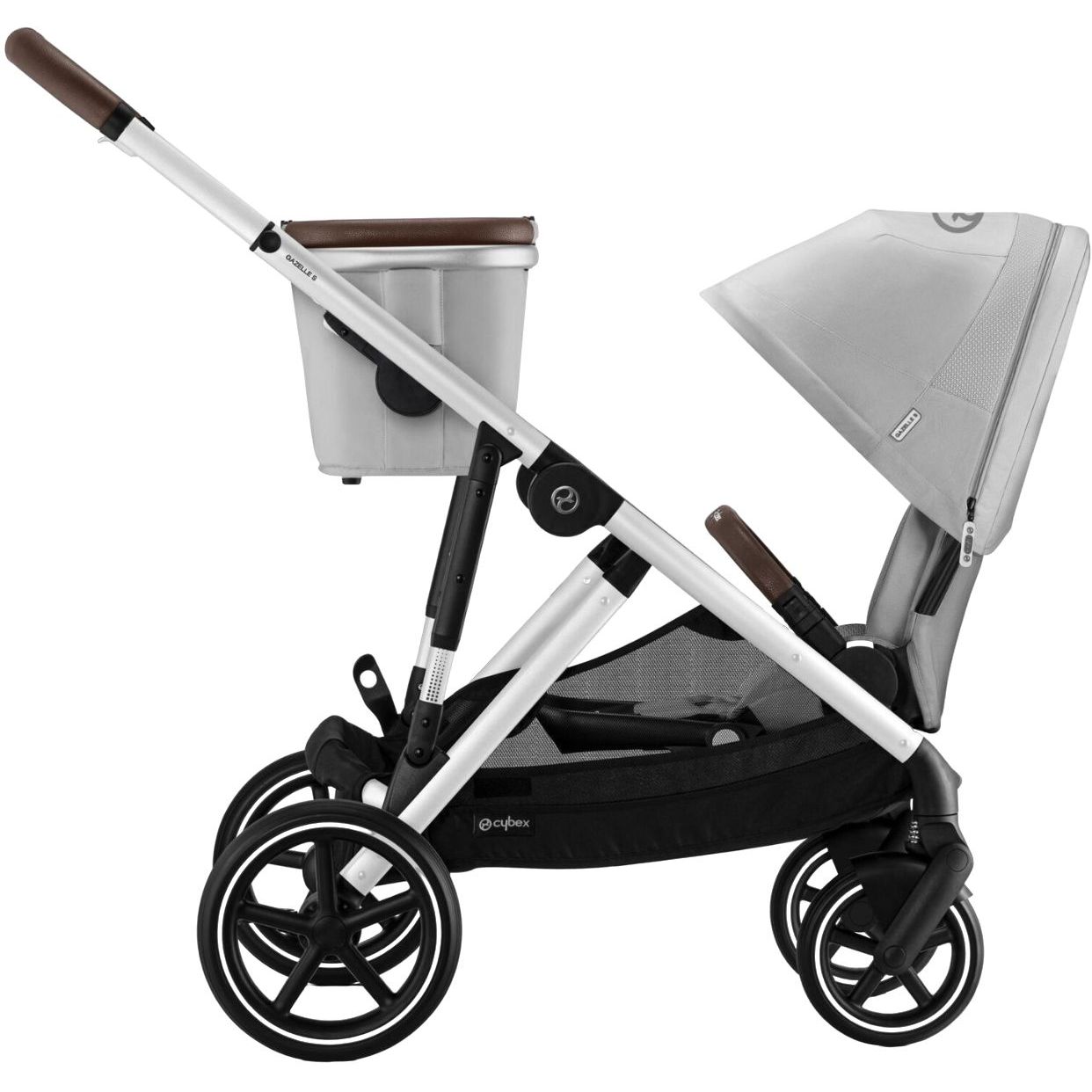 Коляска прогулянкова Cybex Gazelle S SLV Lava Grey (522002705) - фото 1