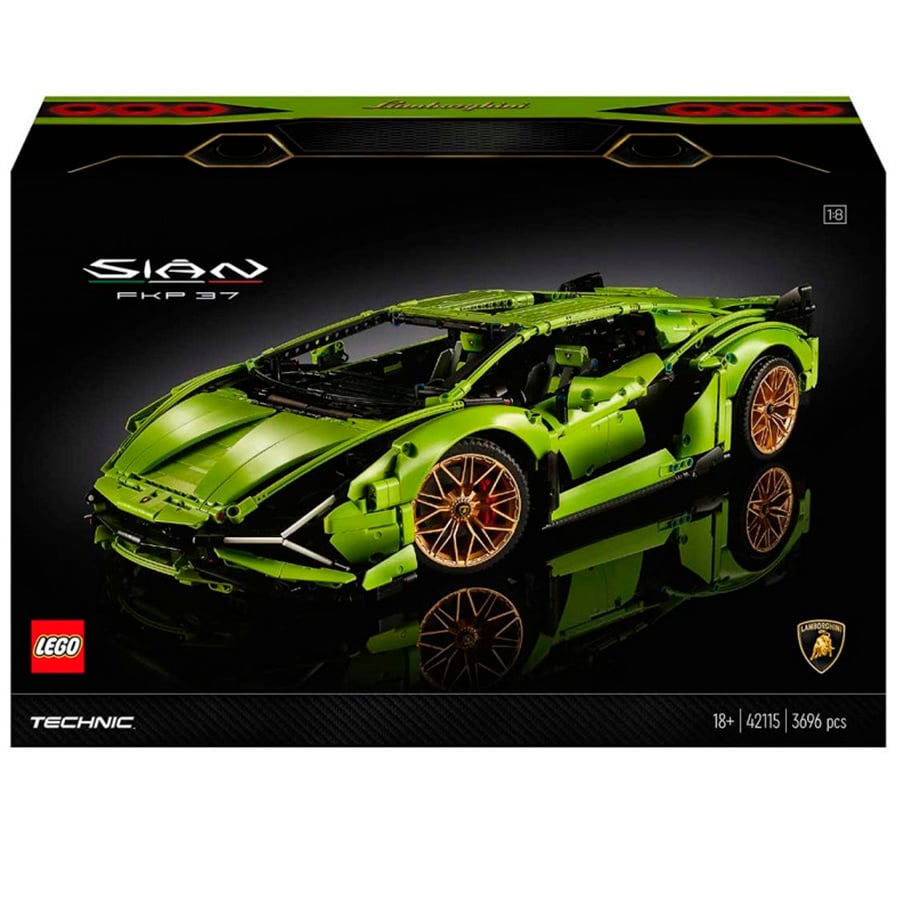 Конструктор LEGO Technic Lamborghini Sián FKP 37, 3696 деталей (42115) - фото 1