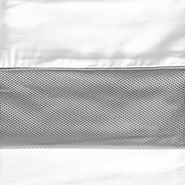 Функціональне простирадло на резинці Sonex Aero Optical White 90х200х25 см біле (SO102290) - фото 2